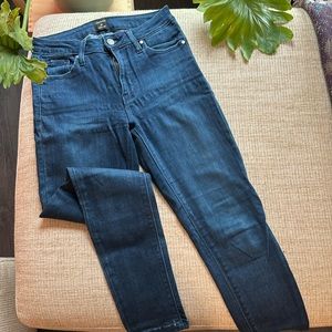 Dark Blue Denim Skinny Jeans